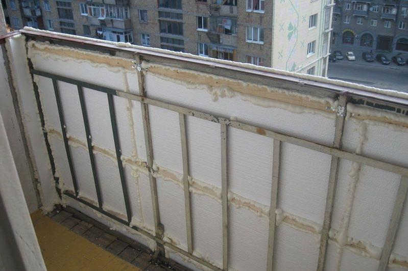 лоджия и балкон утепляем
